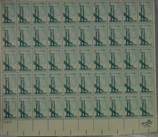 Verrazano 1964 Us Postage Stamp Sheet 50 Scott 1258 Fine Display Item photo