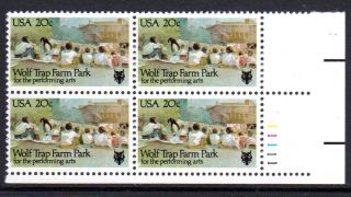 Sc 2018 Wolf Trap Farm Park Pb/4 Cv $1.  75 photo