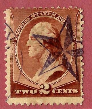 Skinner Estate: 1800s Us Fancy Cancel = Right - Shaded Star T14 photo