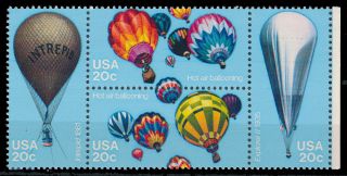 United States 1983 Scott 2035a Balloons Block Of 4 photo