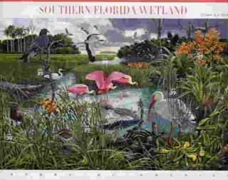United States 2006 Florida Wetlands Animals & Birds Ss photo