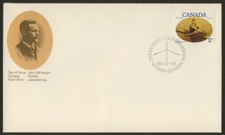 Canada 862 Fdc Ned Hanlan,  Rowing,  Sports photo