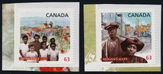Canada 2702 - 3 Black History,  Africville,  Hogan ' S Alley photo