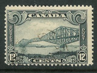 Canada 1928 Grey - Black 12c Sg282 photo