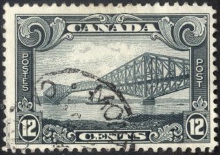 Canada - Sg 282 - 1928 - 29 - 12c.  Grey - Black - photo