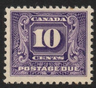 Canada Sgd13 1932 10c Bright Violet Postage Due Mtd photo