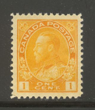 Canada 105,  1922 1c King George V - Admiral Issue,  Nh photo