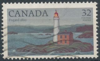 L9 Canada 1984 Sg1129 32c Fisgard Lighthouse photo