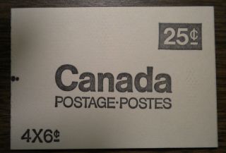 Canada Stamp Booklet - 460 D Pane Of 4 - Transportation Type 2 M Nh photo