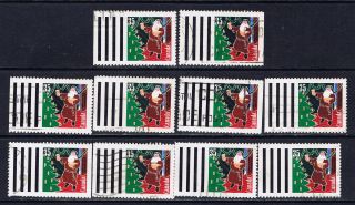 Canada 1342 (3) 1991 35 Cent Father Christmas Great Britain Cv$3.  00 photo