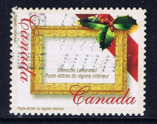 Canada 1918e (2) 2001 47 Cent Picture Postage Christmas Frame photo