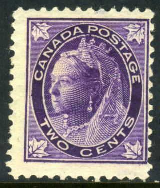 Canada 1897 Queen Victoria Maple Leaf 2¢ Purple (x612) photo