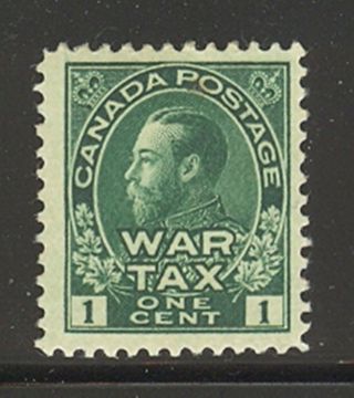 Canada Mr1,  1915 1c King George V - War Tax Issue,  Hh photo