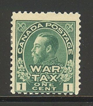 Canada Mr1,  1915 1c King George V - War Tax Issue,  Hr photo