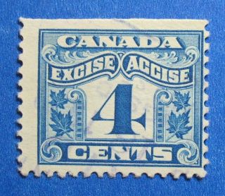 1915 4c Canada Excise Tax Revenue Vd Fx39 B 39 Cs15252 photo