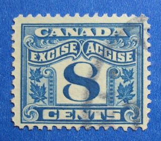 1915 8c Canada Excise Tax Revenue Vd Fx41 B 41 Cs15262 photo
