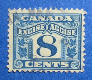 1915 8c Canada Excise Tax Revenue Vd Fx41 B 41 Cs15263 photo