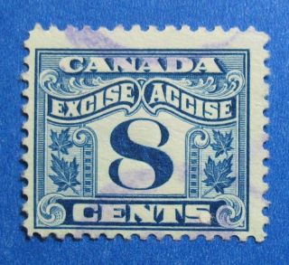 1915 8c Canada Excise Tax Revenue Vd Fx41 B 41 Cs15267 photo