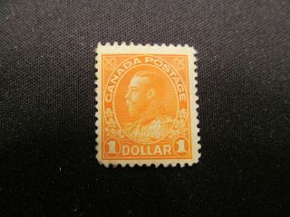 1923 Canada $1 Stamp 122,  Cat.  $250.  00 photo