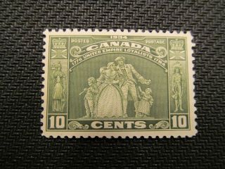1934 Vf Canada 10 Cent Stamp,  209,  Cat.  $80.  00 photo