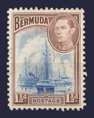 Worldwide: Bermuda 1938 1½ D Royal Yatch In Hamilton Harbor Ka - 0113 - 37 photo