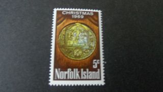 Norfolk Island 1969 Sg 102 Christmas photo