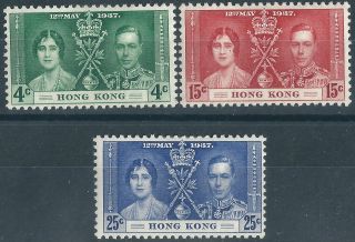 Hong Kong.  1937.  Mm.  Omnibus Issue.  Cat £27.  50 (2788) photo