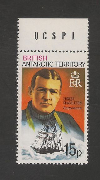 British Antarctic Territory 56 Vf - 1979 15p Ernest Shackleton & Endurance photo