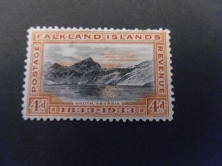 King George V Falkland Islands Kgvi Stamp Cv £25 photo