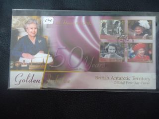 British Antarctic Territory 2002 Golden Jubilee First Day Cover photo