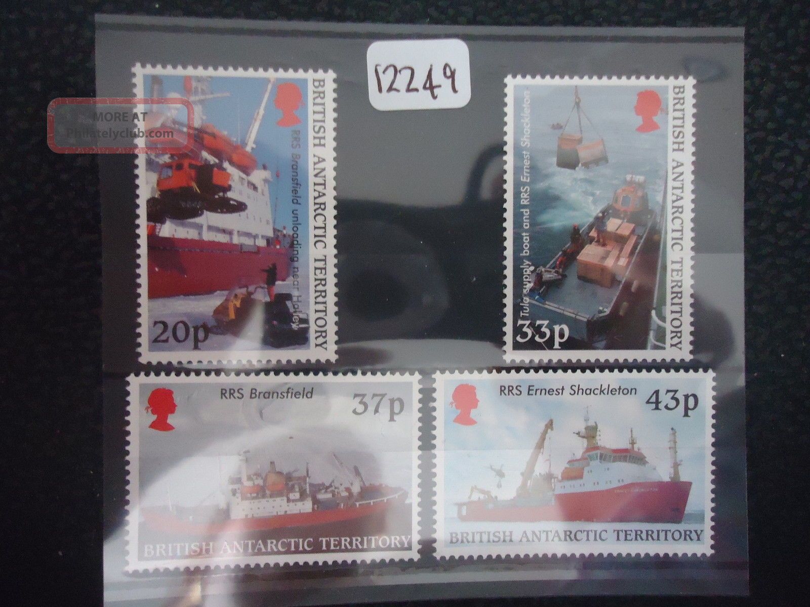 British Antarctic Territory 2001 Supply Ships 4v British Colonies & Territories photo