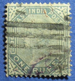 1874 India 1r Scott 35 S.  G.  79 Cs02636 photo