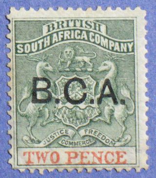 1891 British Central Africa 2d Scott 2 S.  G.  2 Cs01133 photo