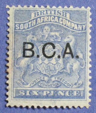 1891 British Central Africa 6d Scott 4 S.  G.  4 Cs01136 photo