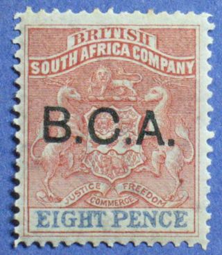1891 British Central Africa 8d Scott 6 S.  G.  6 Cs01140 photo