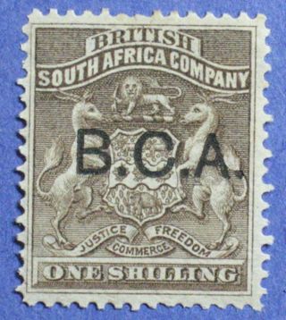1891 British Central Africa 1s Scott 7 S.  G.  7 Cs01142 photo