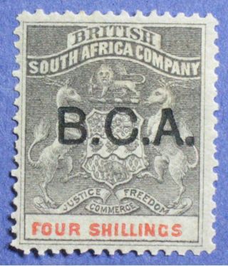 1893 British Central Africa 4s Scott 11 S.  G.  11 Cs01146 photo