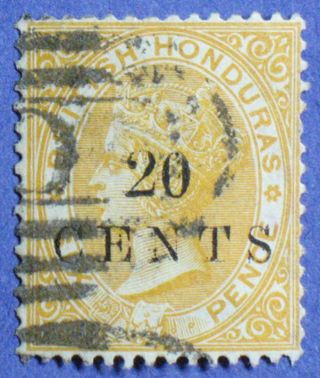 1888 British Honduras 20c Scott 24 S.  G.  29 Cs01240 photo
