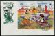 Grenada 1638 - 47 Fdc ' S Disney,  Sydpex,  Animals,  Map,  Kangaroo,  Koala British Colonies & Territories photo 2