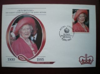 Cover 95th B/day Queen Mother - Accra Ghana (3) photo