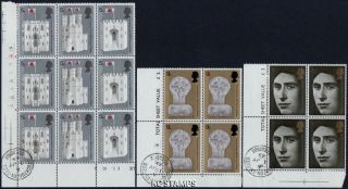 (k10407) (1969) Sg 802 - 806 Investiture With Cyl Numbers With Fdi Handstamp?? photo