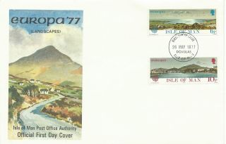 Isle Of Man - 1977 - Sg97 & Sg98 - Cv £ 0.  75 - Not Postal photo
