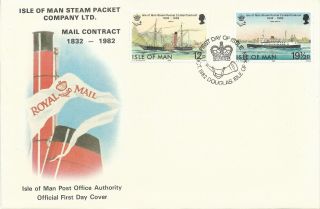 Isle Of Man - 1982 - Sg223 & Sg224 - Cv £ 0.  90 - Not Postal photo