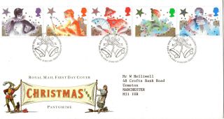 19 November 1985 Christmas Royal Mail First Day Cover Bureau Shs photo