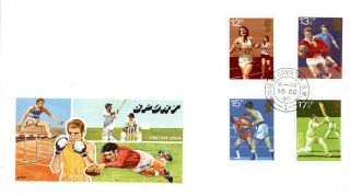 10 October 1980 Sport Centenaries Philart First Day Cover House Of Commons Cds photo