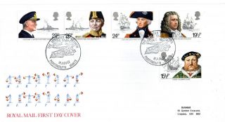 16 June 1982 Maritime Heritage Royal Mail First Day Cover Missions Of Seamen Shs photo