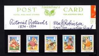 1994 Picture Postcards Presentation Pack Sg 1815 - 1819 photo