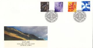(18660) Fdc Gb Scotland 8 June 1999 - 64p E 1st 2nd - 1st Pictorial Issue photo