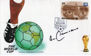Franz Beckenbauer World Cup 1966 World Cup Signed 1986 World Cup Fdc photo