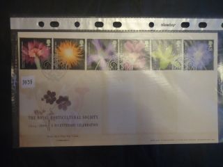 Great Britain First Day Cover 2004 Royal Horticultural Society.  Wisley photo